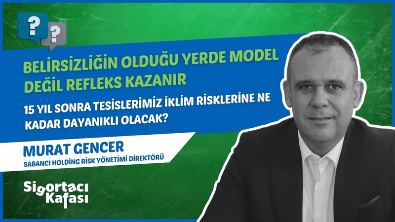 Murat Gençer, Sabancı Holding Risk Yönetimi Direktörü